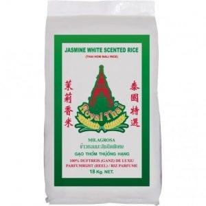 Royal Thai Jasmine Perfumed Rice - 18kg