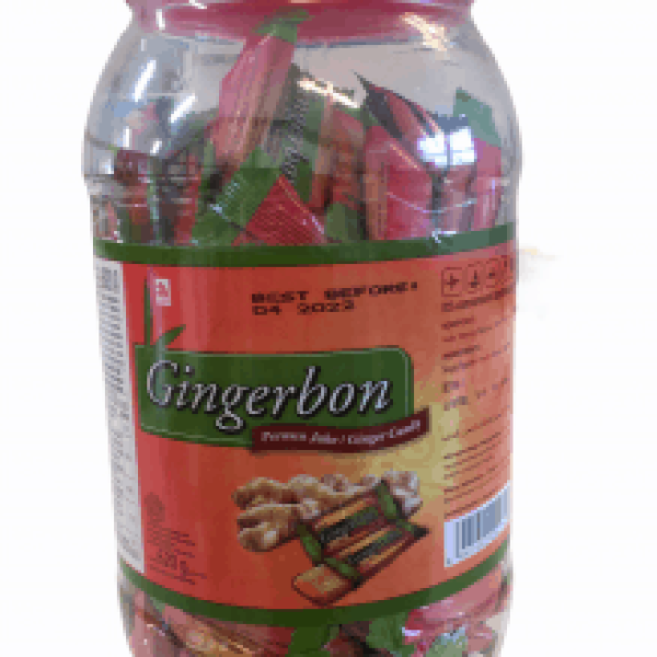 Ginger Bonbons Candy Jar 620g