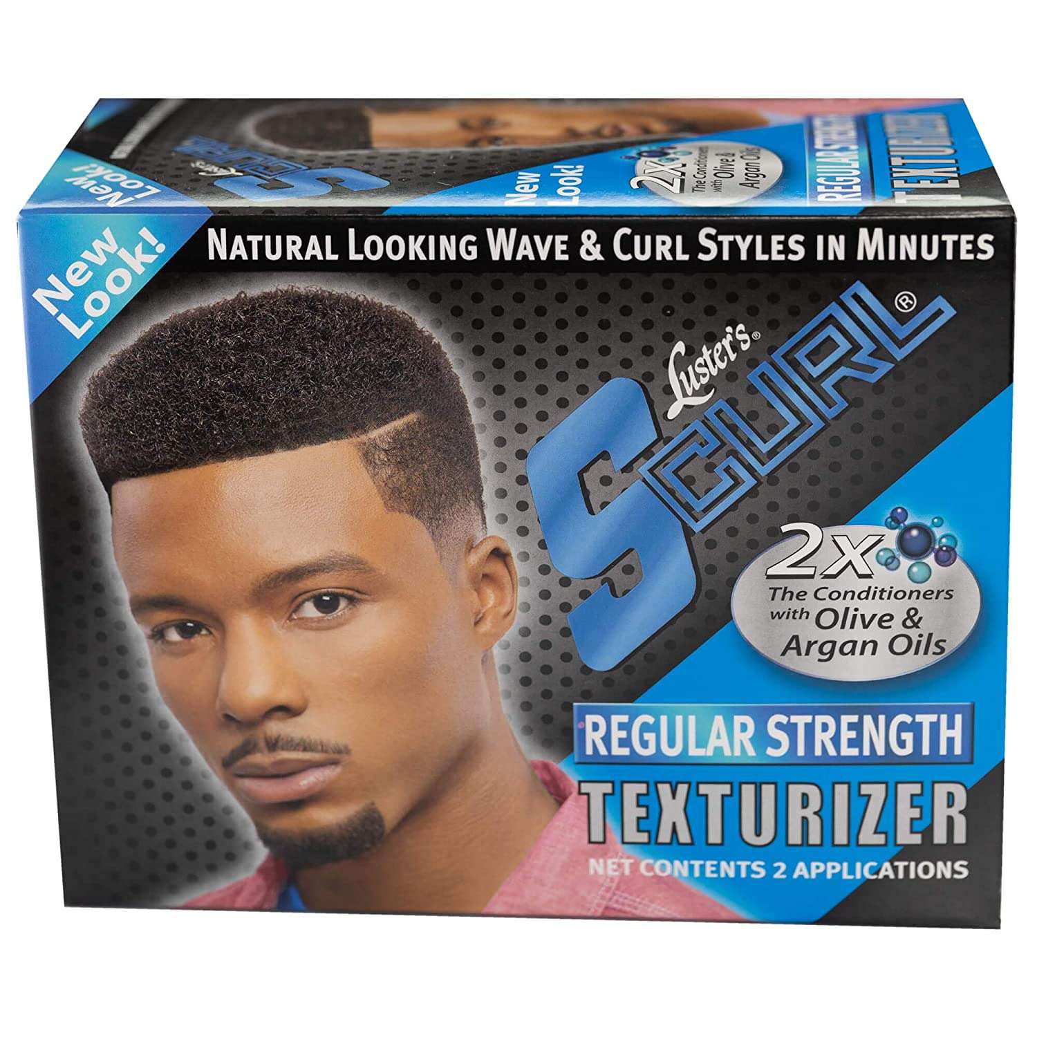 S-Curl Hair Texturizer Regular Kit – 575g