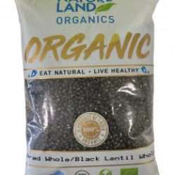 Organic Black Lentils (Urad) -1kg